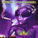 Alien Weed Live Wallpaper