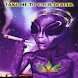 Alien Weed Live Wallpaper