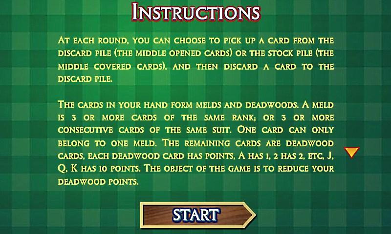 Gin Rummy Premium Screen 1