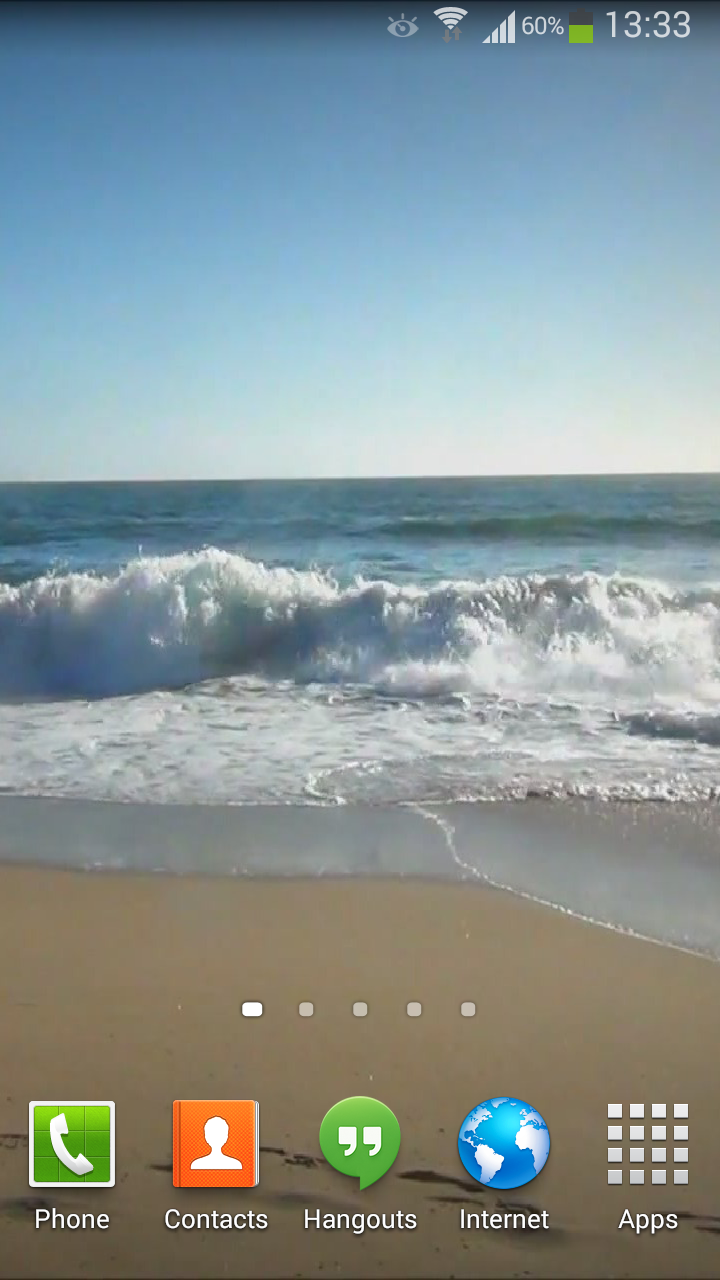 Ocean Waves Live Wallpaper HD9 Screen 2