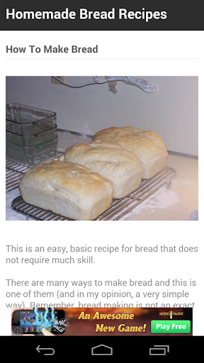 【免費書籍App】Homemade Bread Recipes-APP點子