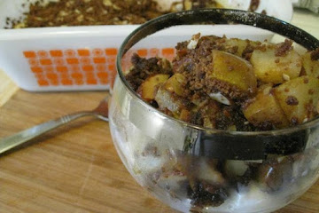 Autumn Spice Pear Crisp