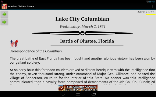 免費下載教育APP|1864 Mar Am Civil War Gazette app開箱文|APP開箱王
