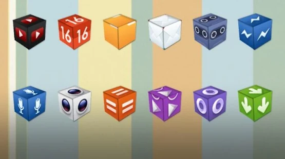 3D Cube Icons APEX/NOVA/GO/ADW - screenshot thumbnail