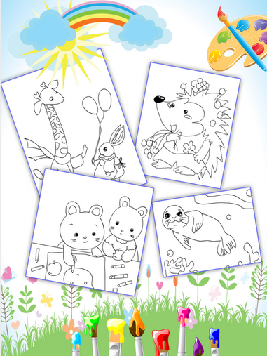 Color Book FREE - Kids game