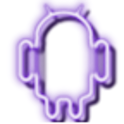 Purple Neon Go Launcher EX logo