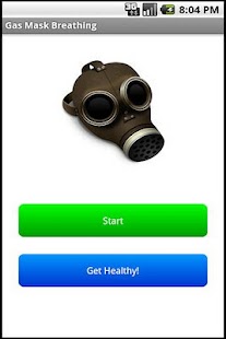 Gas Mask Breathing