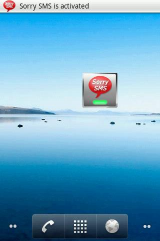 Sorry SMS Screen 2