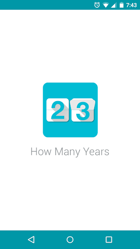 How Many Years