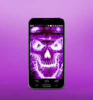 Neon Skull FBI Live Wallpaper APK capture d'écran Thumbnail #7