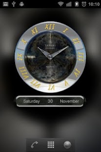 Mauritz Designer Clock Widget - náhled