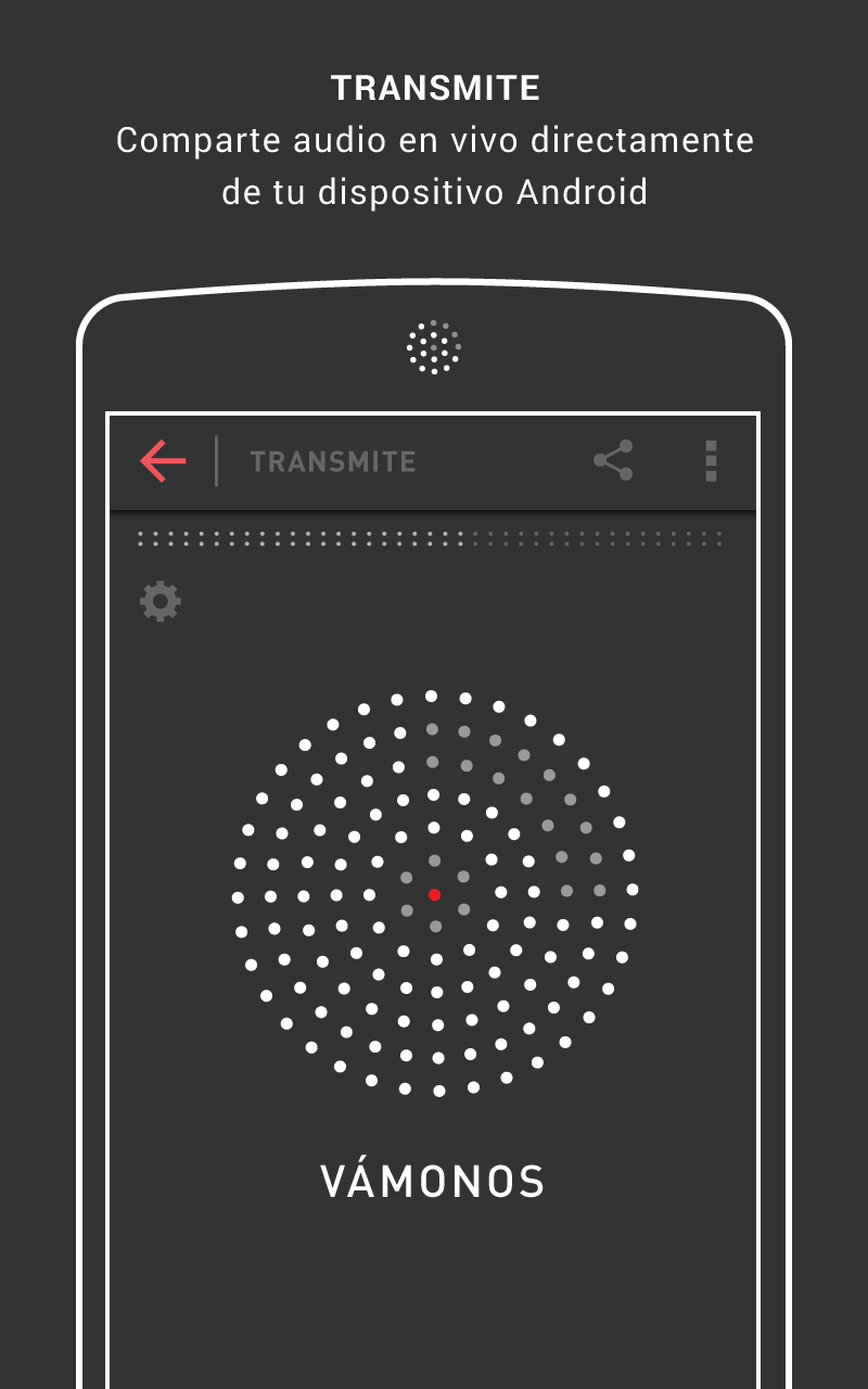 Android application Mixlr - Broadcast Live Audio screenshort