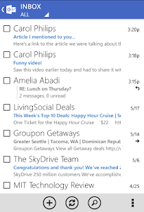 Outlook.com - screenshot thumbnail