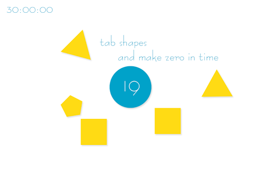 치매예방 게임 Make Shape Zero