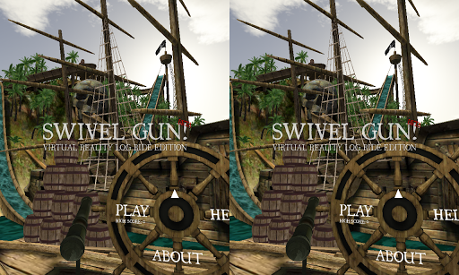 Swivel Gun VR Log Ride beta