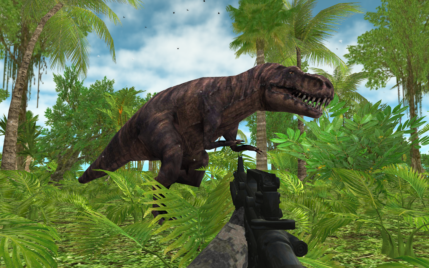 Dinosaur hunting games free