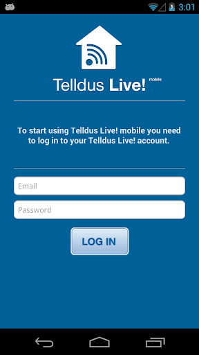 Telldus Live mobile