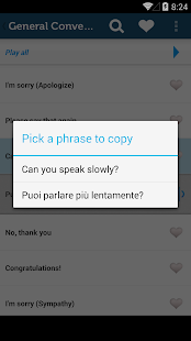 Lastest Learn Italian Phrasebook Pro APK