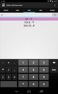 Quick Unit Converter Screenshots 0