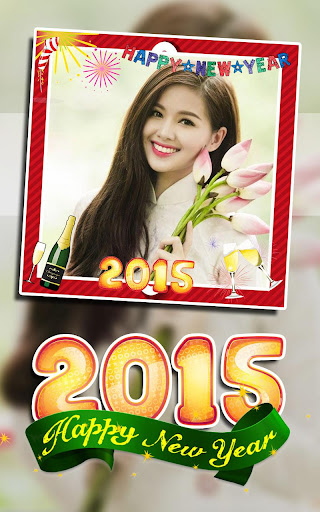 【免費攝影App】新年相框2015年-APP點子