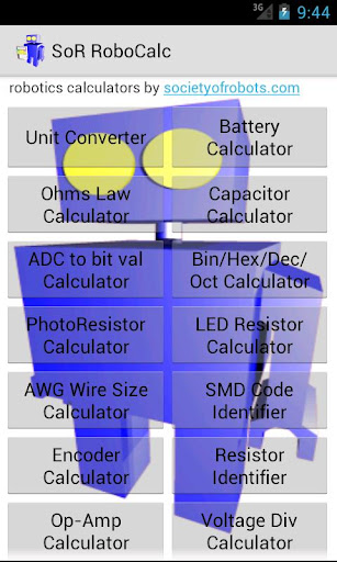 SoR RoboCalc Free