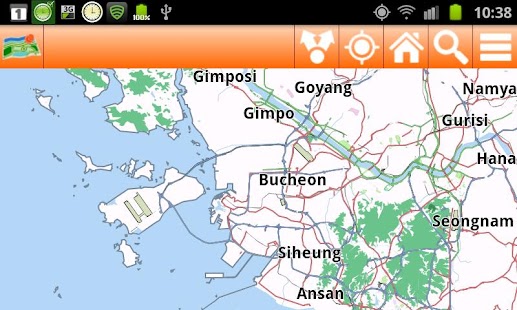 Free Seoul Offline mappa Map APK