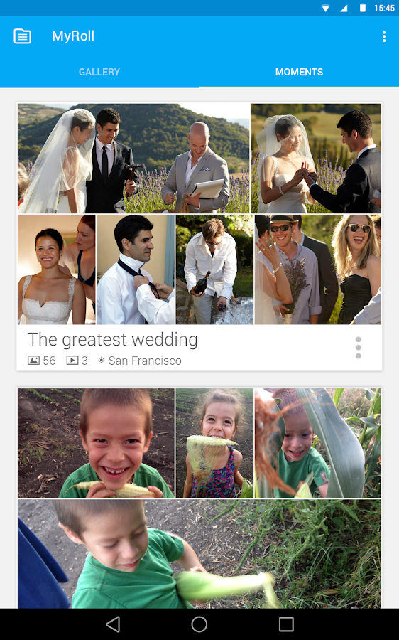   Galerie – Capture d'écran 