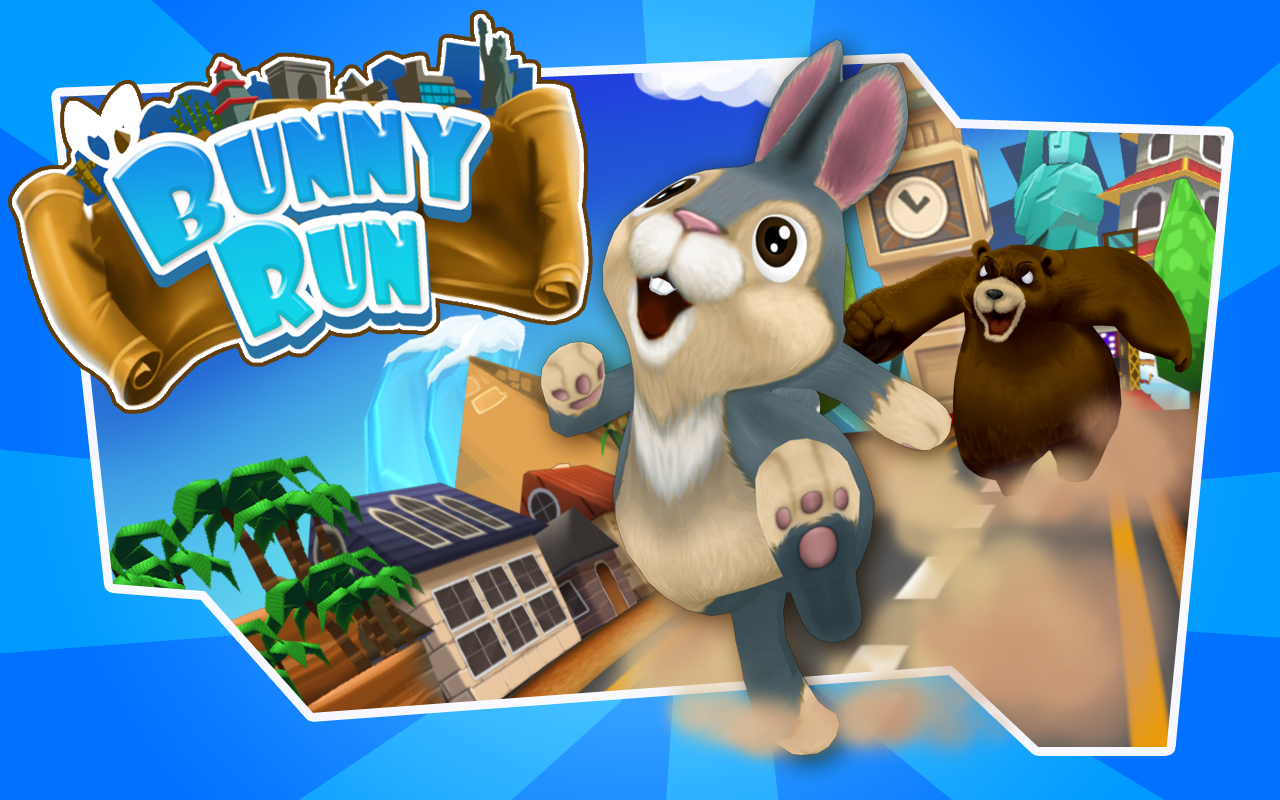 Android application Bunny Run screenshort