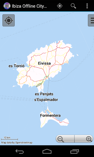 Ibiza Offline City Map