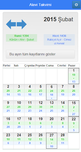 Alevi Calendar