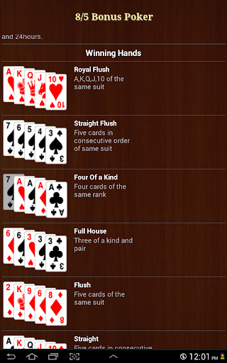 【免費紙牌App】Bonus Poker (8/5)-APP點子