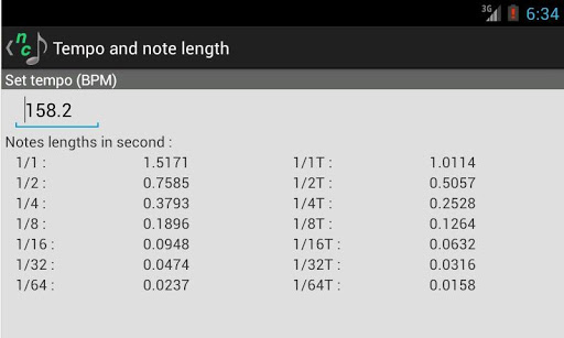 【免費音樂App】Note Converter with Tap Tempo-APP點子