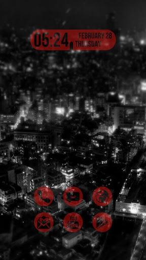 Holler red Icon Pack