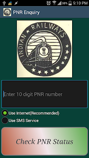 PNR Status Screenshots 1