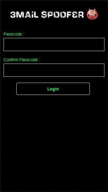 Email Spoofer Screen 2