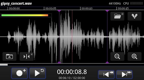 Android application TapeMachine Recorder screenshort