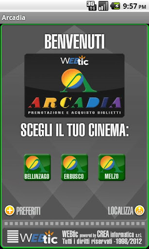 Webtic Arcadia Cinema