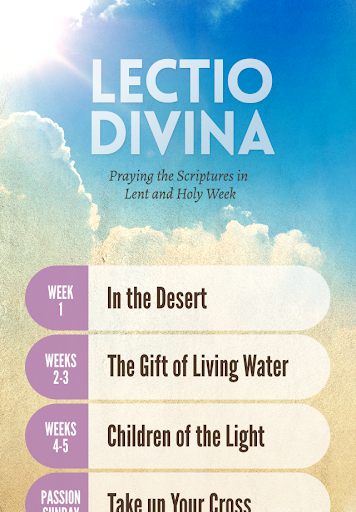 Lectio Divina - Lent