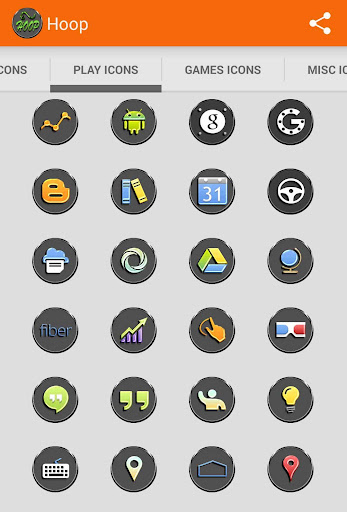 【免費個人化App】Hoop - Icon Pack-APP點子