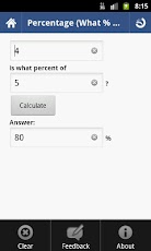 Percent Calculator - Full
