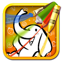 Color & Draw for kids mobile app icon