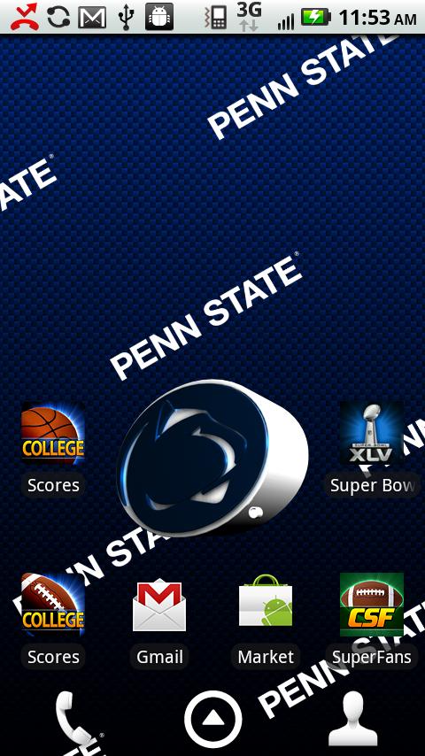 Penn State Live Wallpaper HD Screen 2