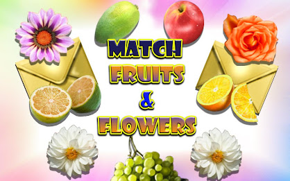 Match Fruit & Flowers poster 1