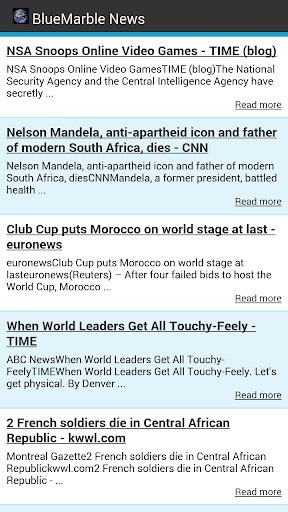 BlueMarble News App