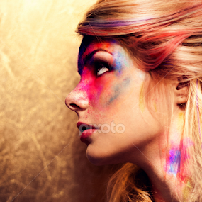 Colors are the smiles of nature ll by Oana Artem - People Portraits of Women