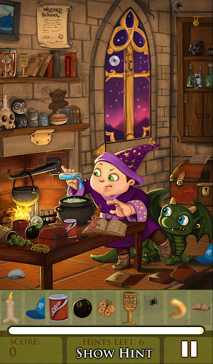 Hidden Object - Wizard School