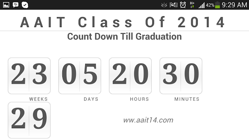 AAIT GC COUNT DOWN