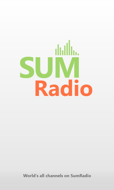 Android application Sum Radio - Global FM Radio screenshort