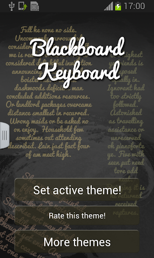 Blackboard Keyboard