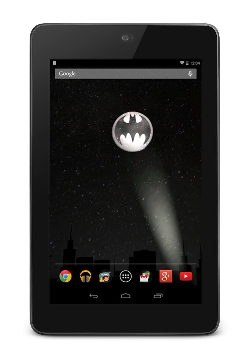 Bat Signal: A 3D LiveWallpaper Screen 1